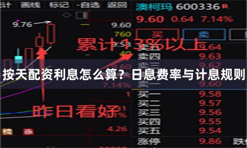 按天配资利息怎么算？日息费率与计息规则
